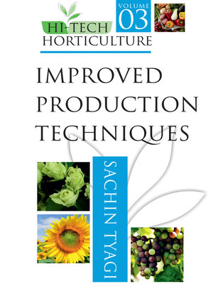 cover image of Hi Tech Horticulture, Volume 3